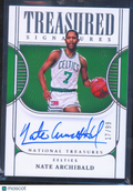 Nate Archibald 2022-23 National Treasures Auto Autograph 17/99 Boston Celtics