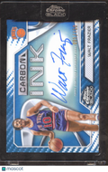 Walt Frazier 2026 Topps Chrome Black Auto Autograph 91/150 New York Knicks