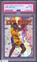 Kobe Bryant 1998 Topps Kick Start Los Angeles Lakers #KS2 PSA 8