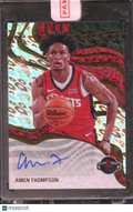 Amen Thompson 2024-25 Revolution Auto Autograph Houston Rockets
