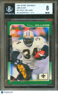 Ricky Williams 2001 Score Originals Auto Autograph BGS 8 New Orleans Saints
