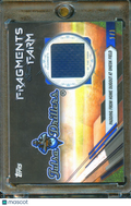 Tulsa Drillers 2017 Topps Pro Debut Padding Relic Patch ONEOK 1/1 Tulsa Drillers