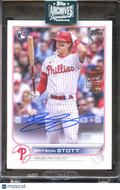 Bryson Stott 2024 Topps Archives Auto Autograph RC 19/20 Philadelphia Phillies