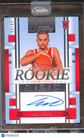 Asa Newell 2025-26 Panini Signature Series Auto Autograph RC 9/49 Hawks