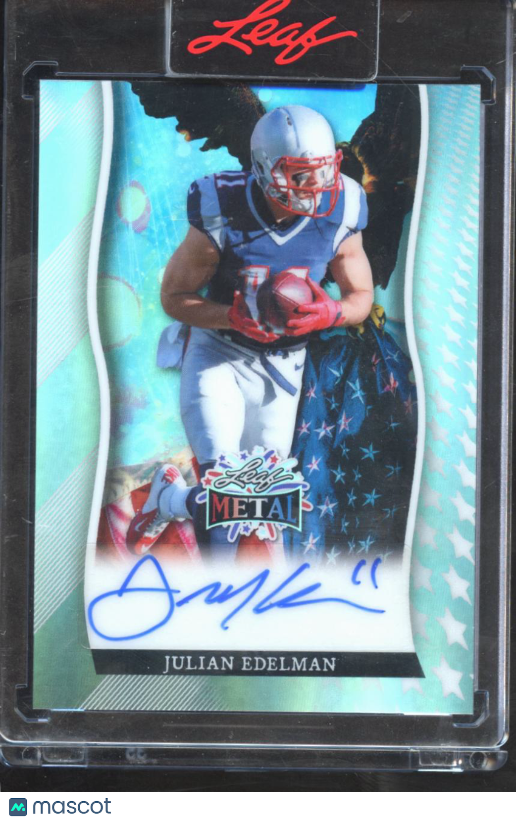 Julian Edelman 2026 Leaf Metal Auto Autograph New England Patriots 3/7