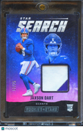 Jaxson Dart 2025 Rookies & Stars 2 Color Patch RC 13/25 New York Giants