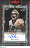 Drew Brees 2021 Leaf Art of Sport Auto Autograph 1/6 New Orleans Saints