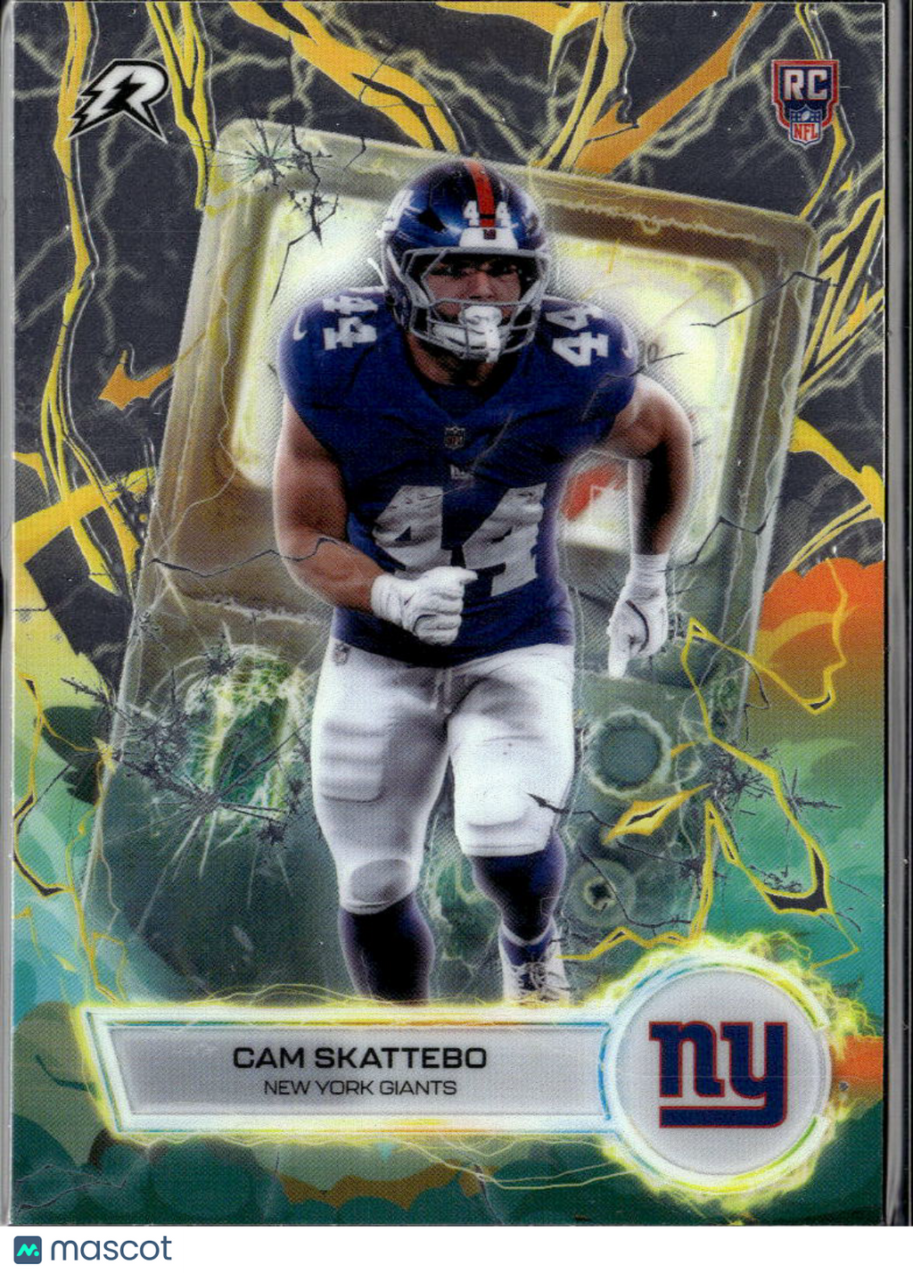 Cam Skattebo 2026 Topps Resurgence Voltaic Rookie RC New York Giants
