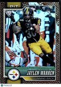Jaylen Warren 2026 Topps Pigskin Leather Parallel OSU Pittsburgh Steelers