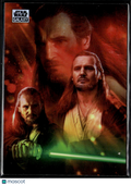 Qui-Gon Jin 2025 Topps Star Wars Galaxy Refractor #15