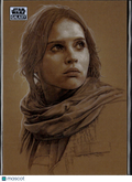 Jyn Erso 2025 Topps Star Wars Galaxy Refractor #69