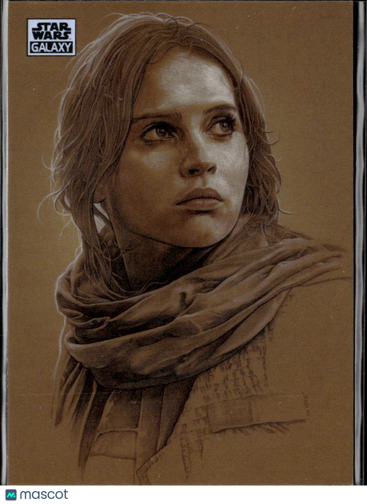 Jyn Erso 2025 Topps Star Wars Galaxy Refractor #69