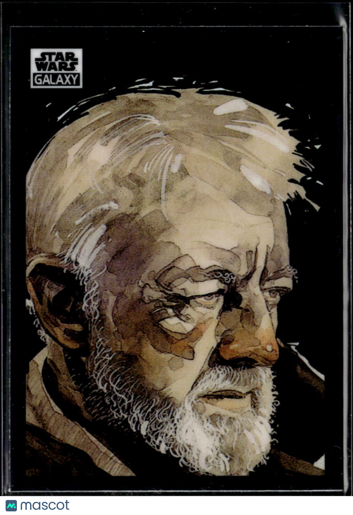 Ben Kenobi 2022 Topps Star Wars Galaxy Refractor #13