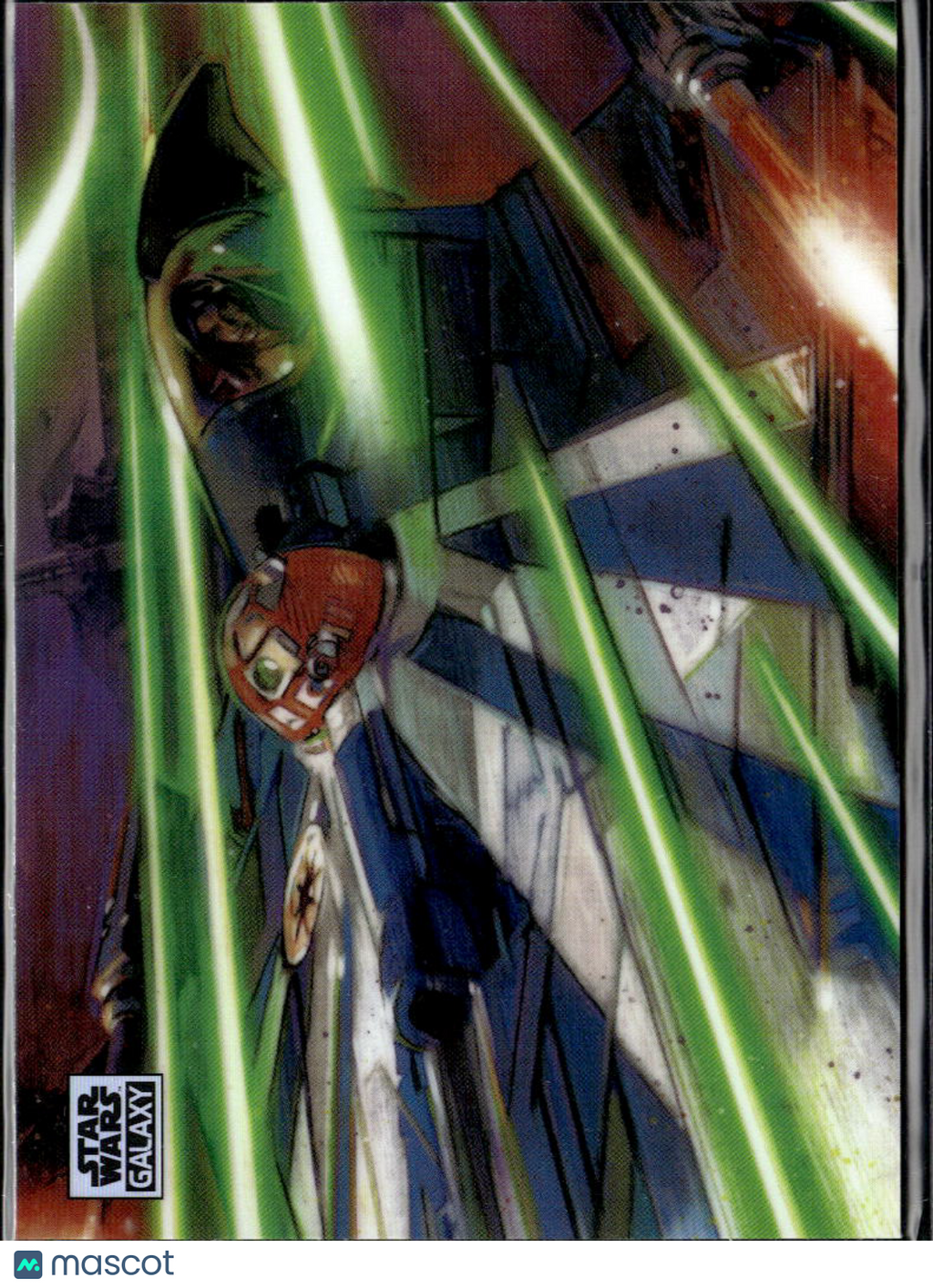 Skywalker's Starfighter 2025 Topps Star Wars Galaxy Refractor #81