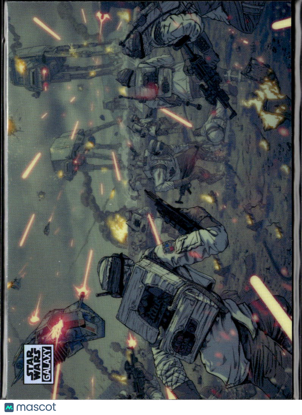 Uninvited Guests 2025 Topps Star Wars Galaxy Refractor #90