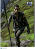 Rey 2025 Topps Star Wars Galaxy Refractor #POW-14