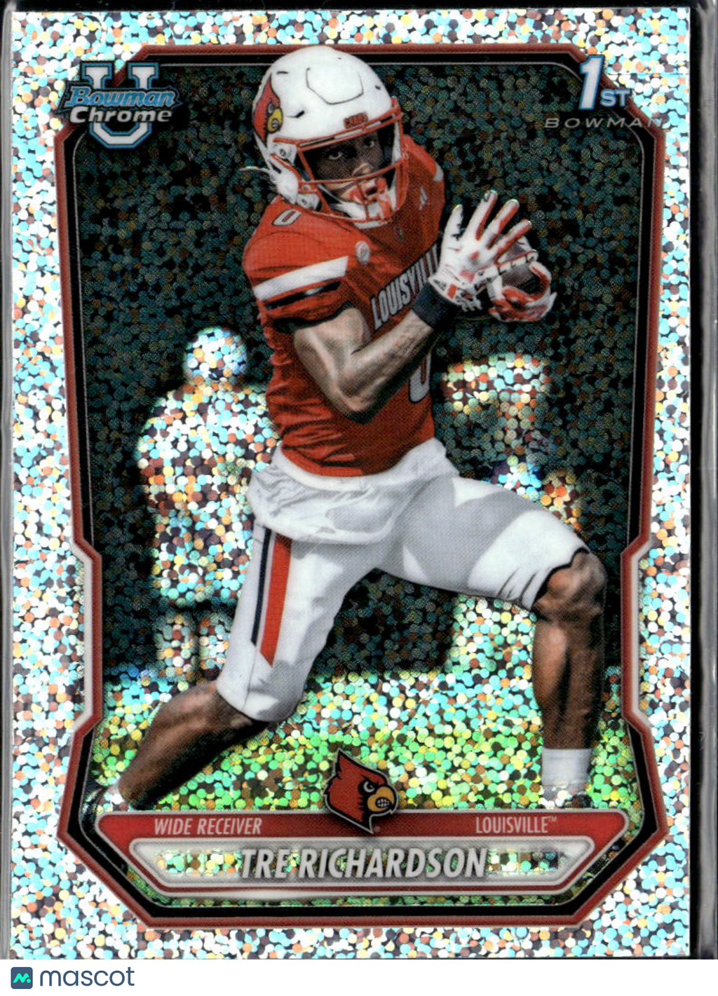 Tre Richardson 2026 Bowman Chrome University 1st Speckle Refractor Louisville