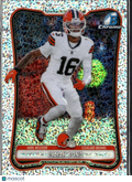 Isaiah Bond 2026 Bowman Chrome Speckle Refractor Cleveland Browns