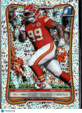 Peter Woods 2026 Bowman Chrome RC Speckle Refractor Kansas City Chiefs