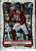 Harold Perkins Jr. 2026  Bowman Chrome RC Speckle Refractor Atlanta Falcons