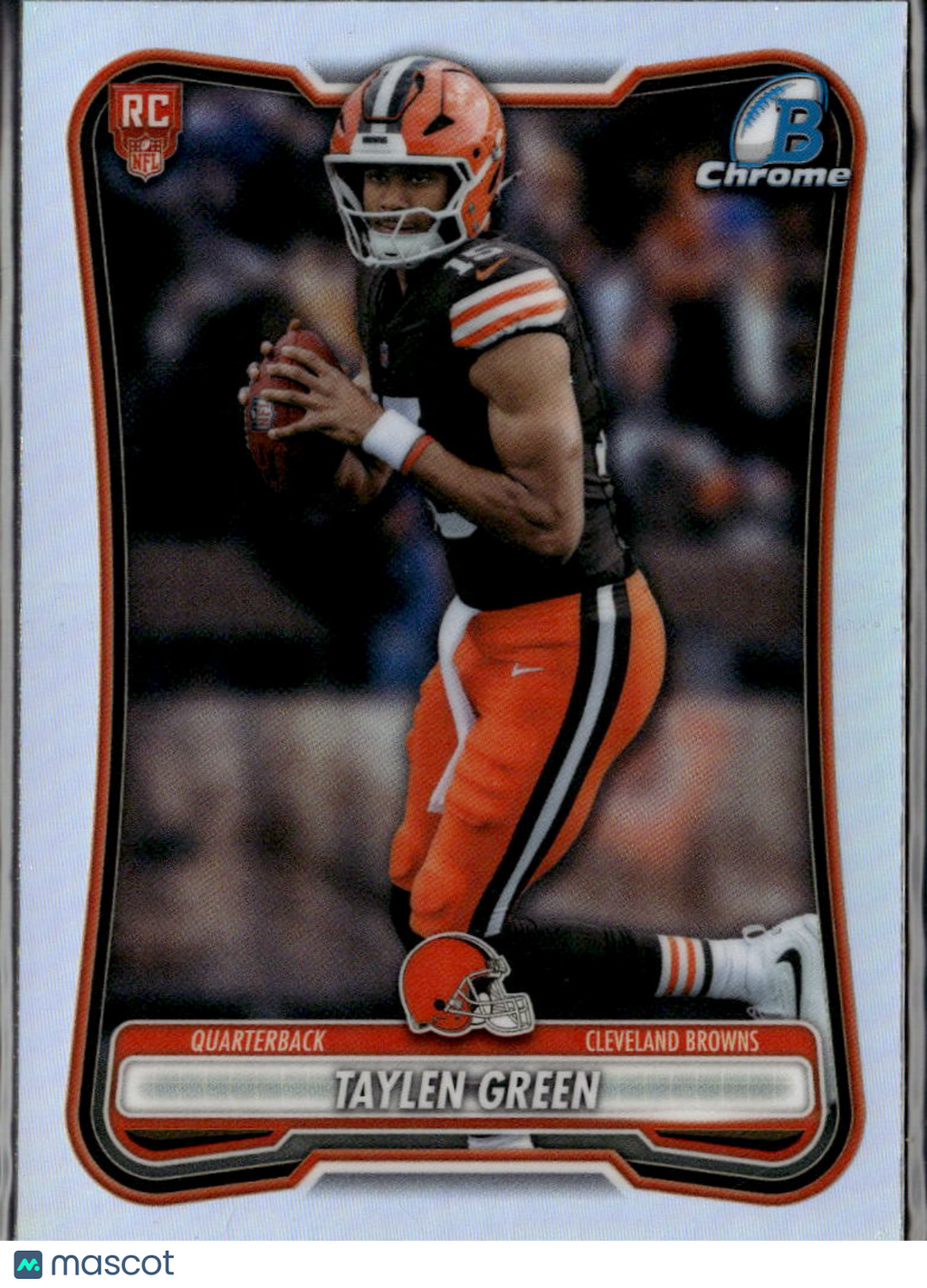 Taylen Green 2026 Topps Bowman Chrome RED Rookie RC Cleveland Browns