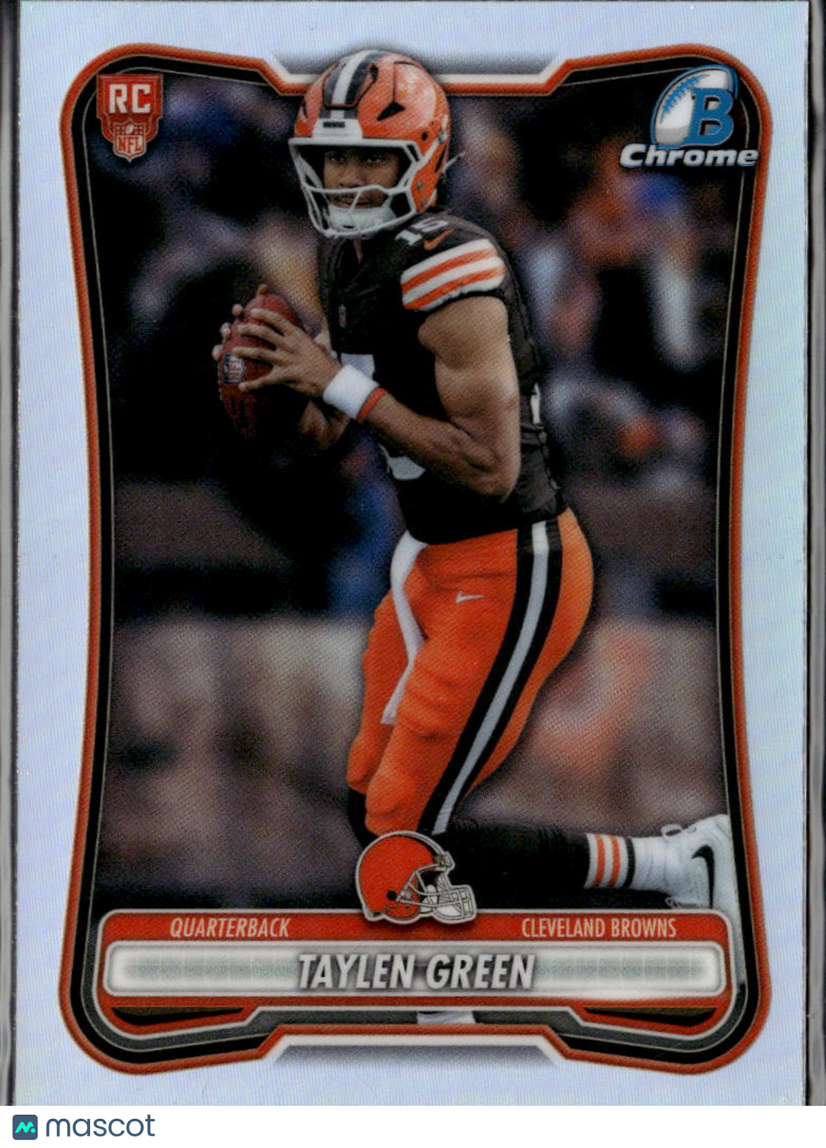 Taylen Green 2026 Topps Bowman Chrome RED Rookie RC Cleveland Browns