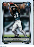 Eli Stowers 2026 Topps Bowman Chrome RED Rookie RC Philadelphia Eagles