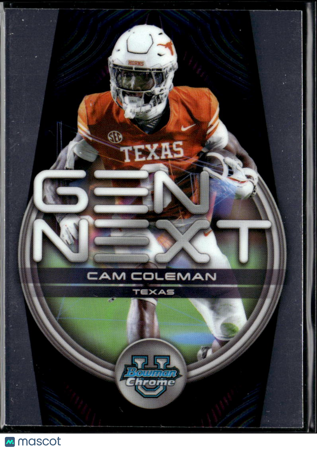 Cam Coleman 2026 Bowman Chrome Gen Next Rookie RC Texas Longhorns