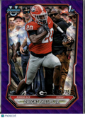 Dwight Phillips Jr. 2026 Bowman Chrome 1st Purple Wave /75 Georgia Bulldogs