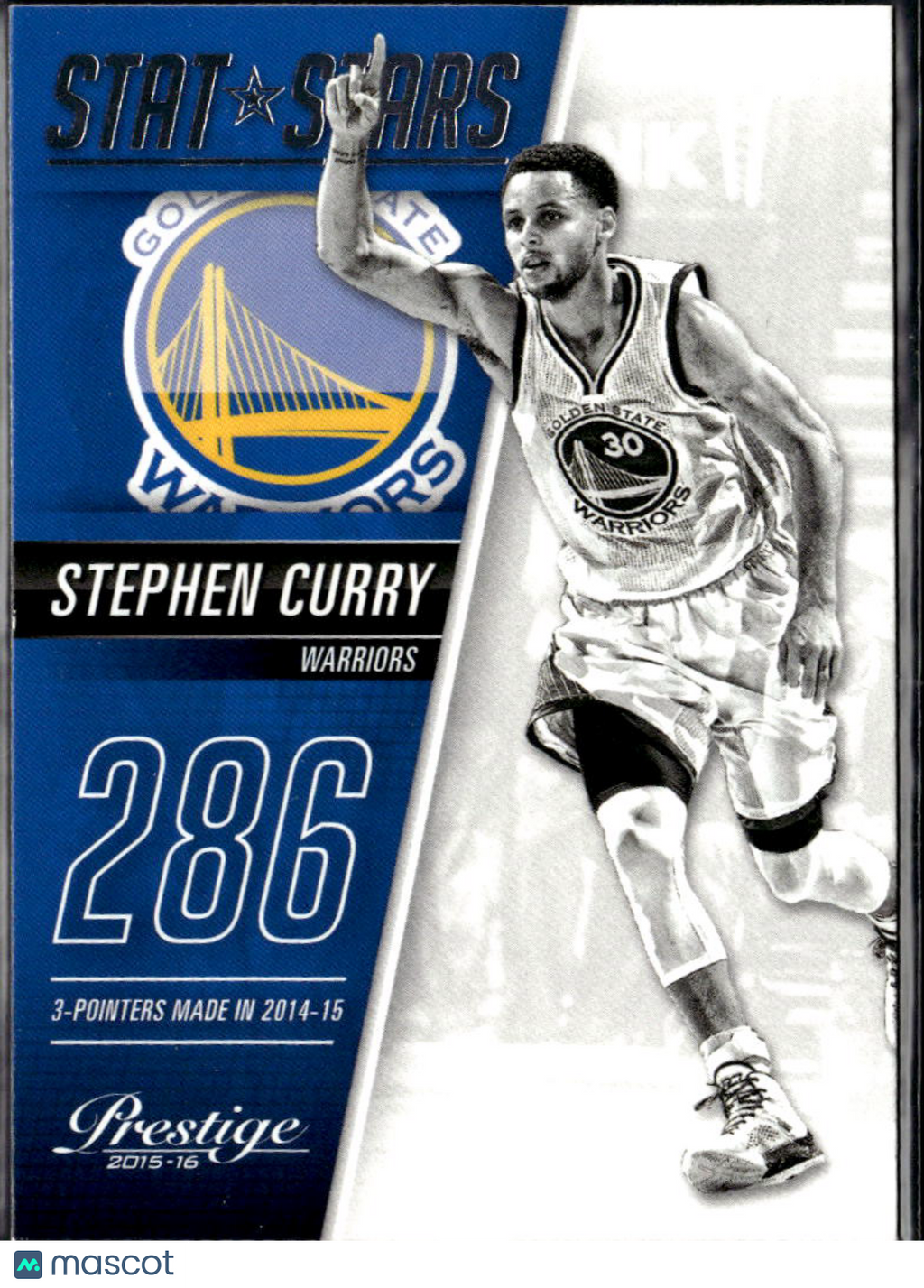 Stephen Curry 2015-16 Prestige Stat Stars Golden State Warriors