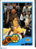 Kobe Bryant 2002 Topps Heritage Air Alert Los Angeles Lakers