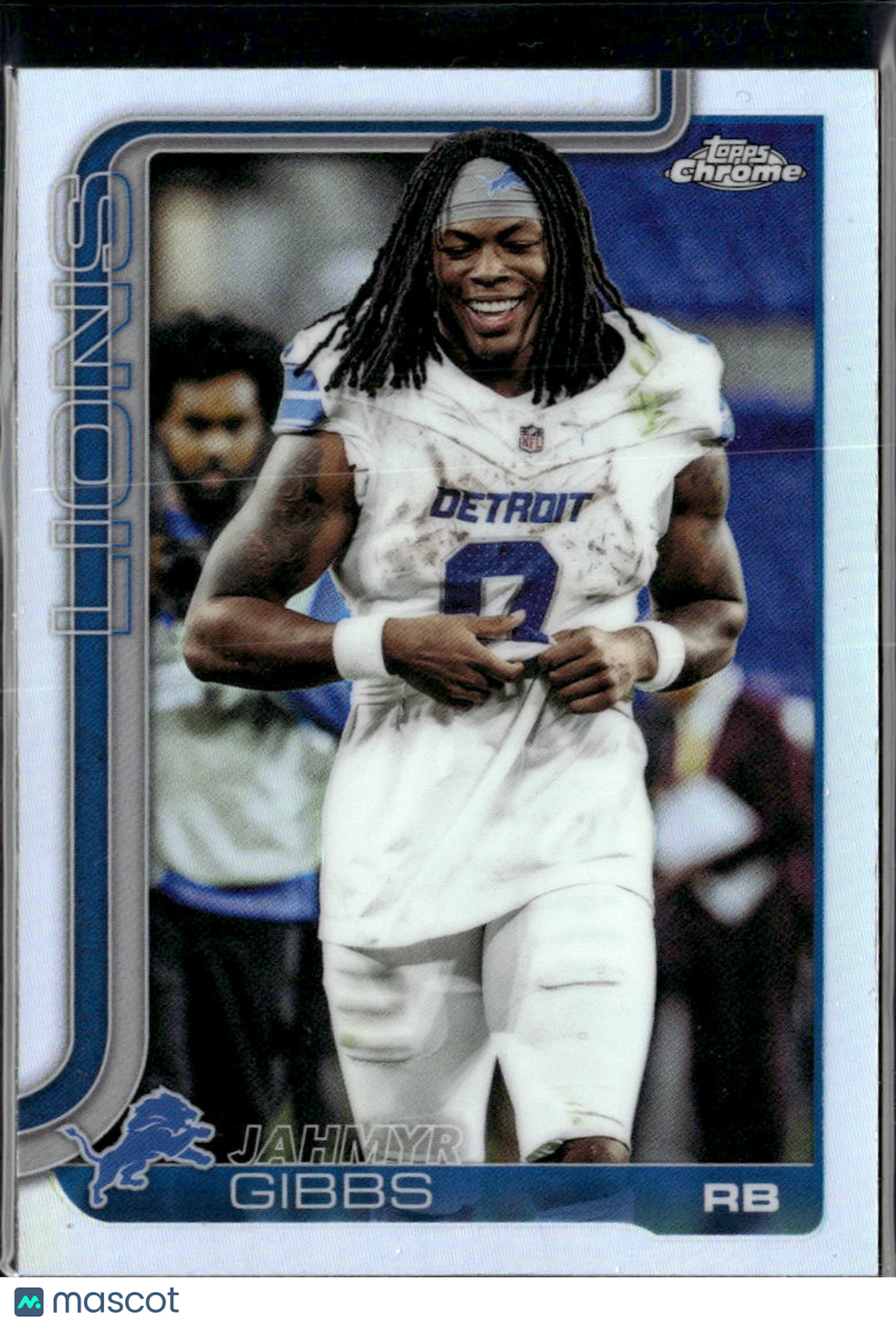 Jahmyr Gibbs 2025 Topps Chrome Image Variation SSP Detroit Lions