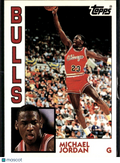 Michael Jordan 1993 Topps Archives Card #52 Chicago Bulls