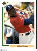 Michael Jordan 1991 Upper Deck Card #SP1 Chicago White Sox