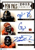 Le'Veon Bell Lattimore Ball Bernard Lacy Randle 2013 Pen Pals Six Auto Autograph