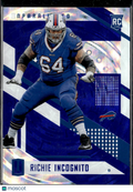 Richie Incognito 2017 Unparalleled Blue Rookie RC 6/10 Buffalo Bills