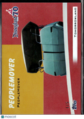Peoplemover 2025 Topps Disneyland 70th RED Parallel 4/5 #T54-10