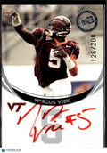 Marcus Vick 2006 Press Pass Red Ink Auto Autograph RC 126/200 Virginia Tech