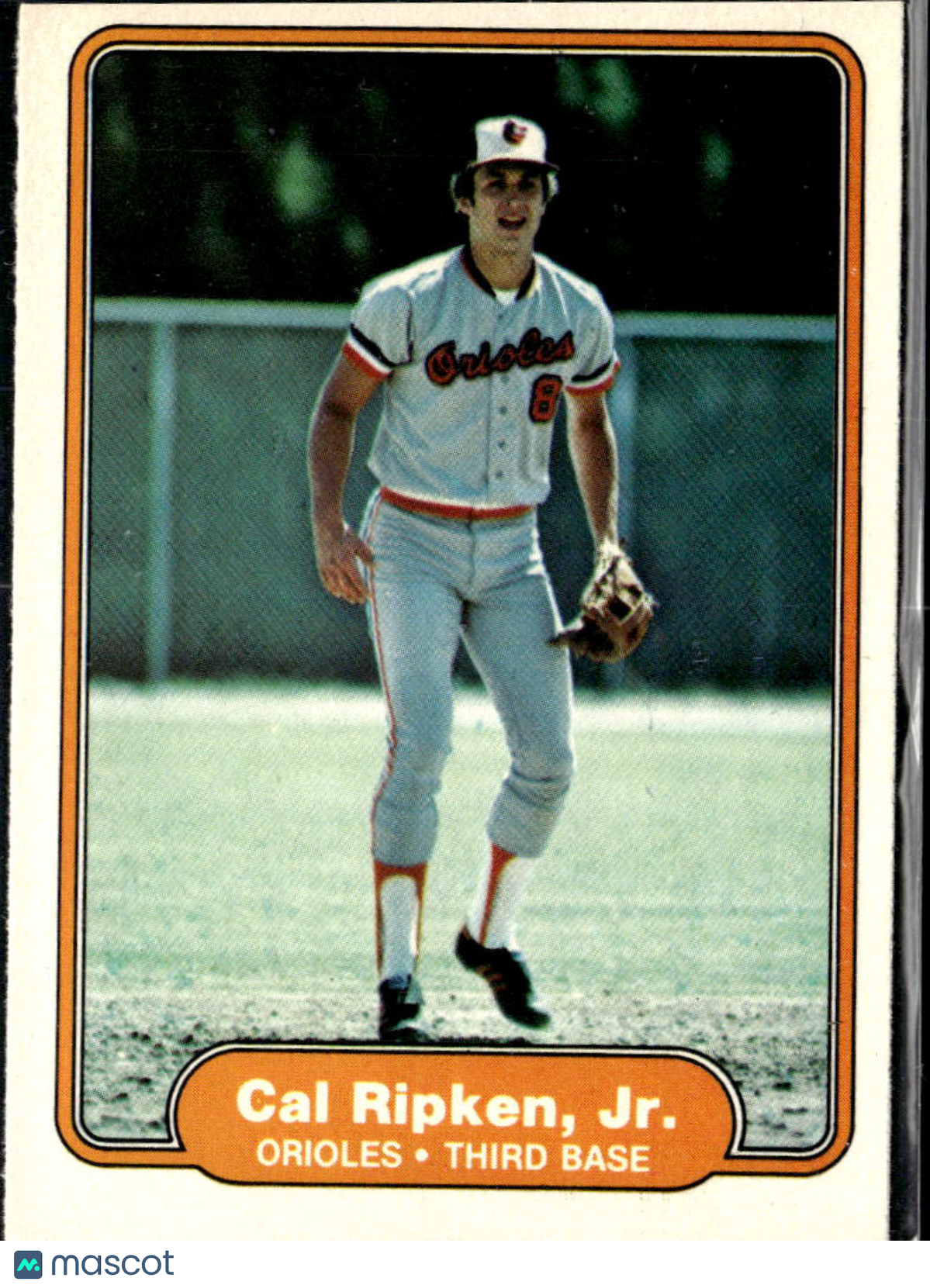 Cal Ripken, Jr. 1982 Fleer Rookie RC #176 Baltimore Orioles