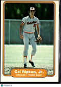Cal Ripken, Jr. 1982 Fleer Rookie RC #176 Baltimore Orioles