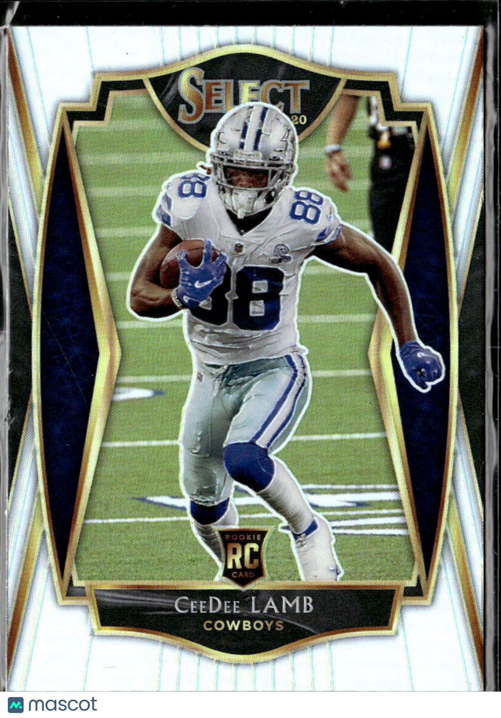 CeeDee Lamb 2020 Select Premier Silver Prizm Rookie RC Dallas Cowboys