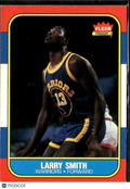 Larry Smith 1986-87 Fleer Card #104 Golden State Warriors