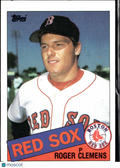 Roger Clemens 1985 Topps Rookie RC #181 Boston Red Sox