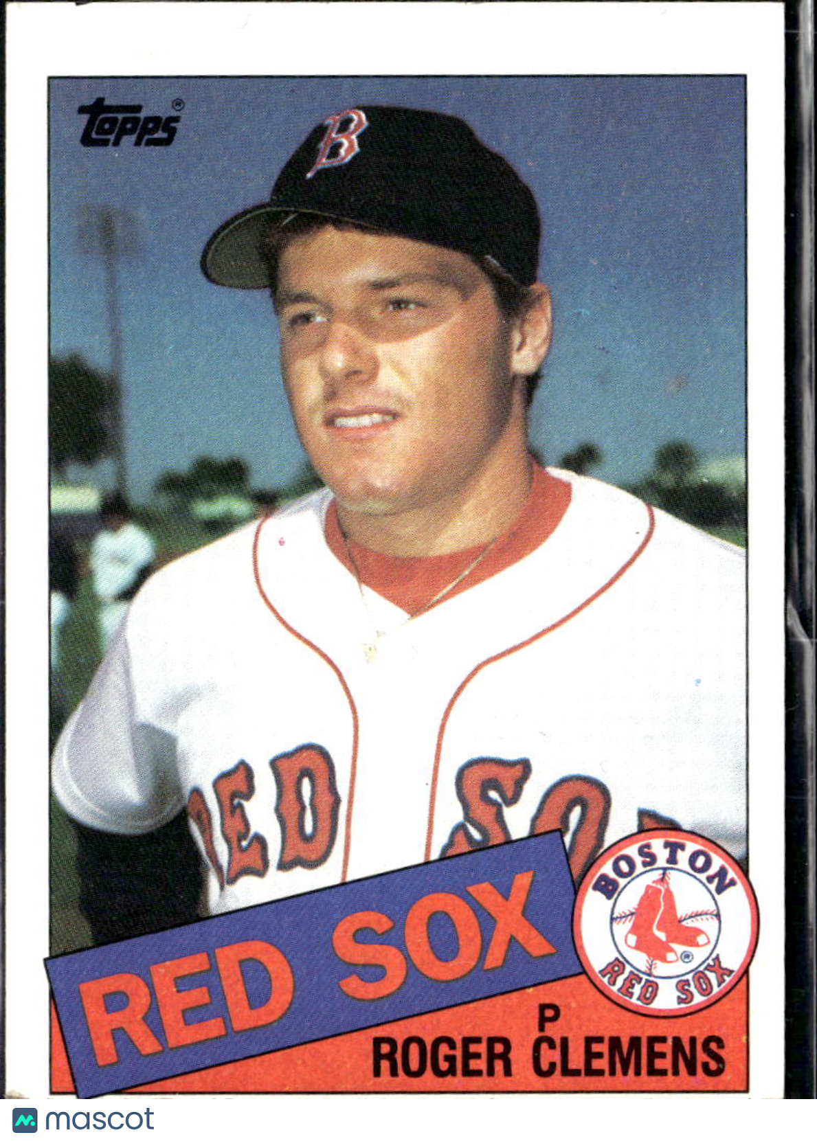 Roger Clemens 1985 Topps Rookie RC #181 Boston Red Sox