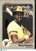 Tony Gwynn 1983 Fleer Rookie Card RC #360 San Diego Padres