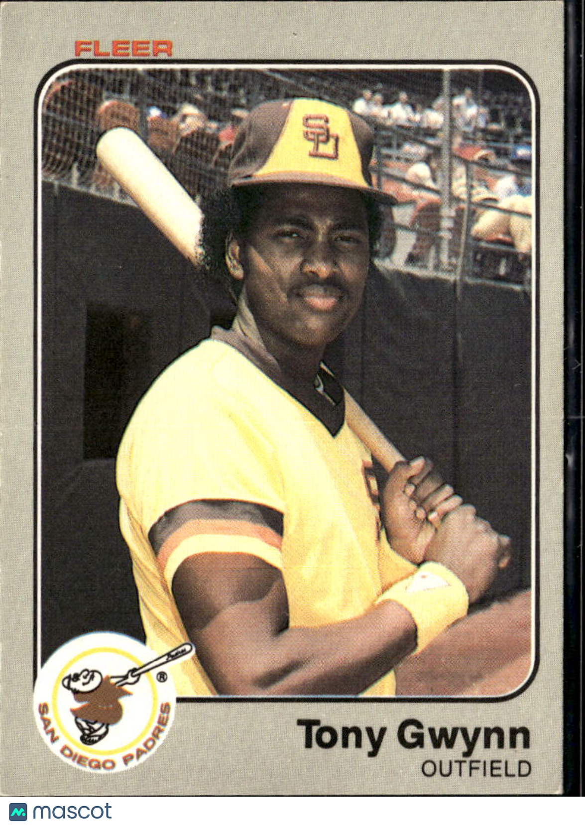Tony Gwynn 1983 Fleer Rookie Card RC #360 San Diego Padres