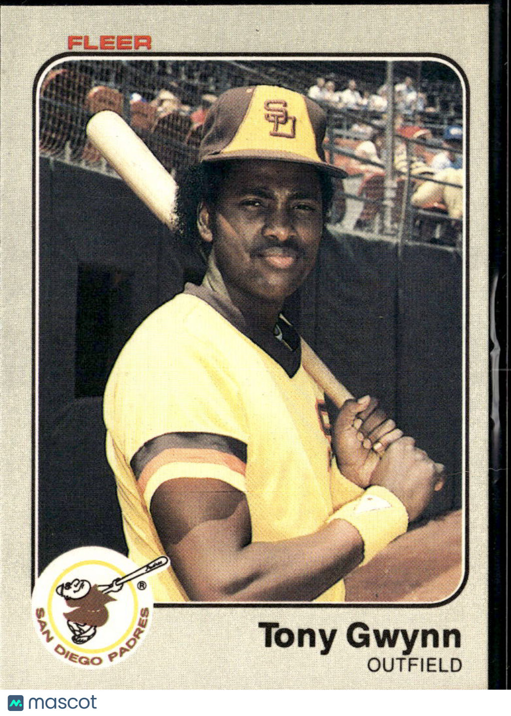 Tony Gwynn 1983 Fleer Rookie Card RC #360 San Diego Padres