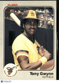 Tony Gwynn 1983 Fleer Rookie Card RC #360 San Diego Padres