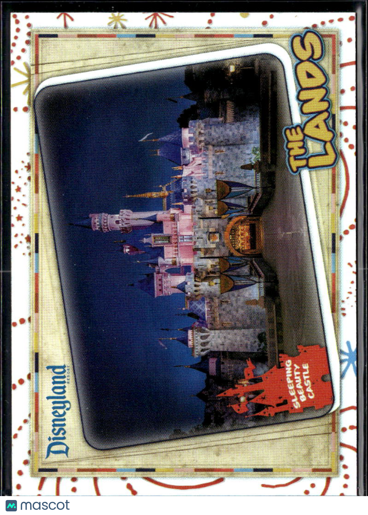 2025 Topps Disneyland 70th Anniversary #LNDS-10 Sleeping Beauty Castle The Lands