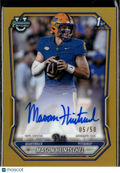 Mason Heintschel 2026 Bowman Chrome 1st Auto Autograph GOLD 5/50 Pittsburgh